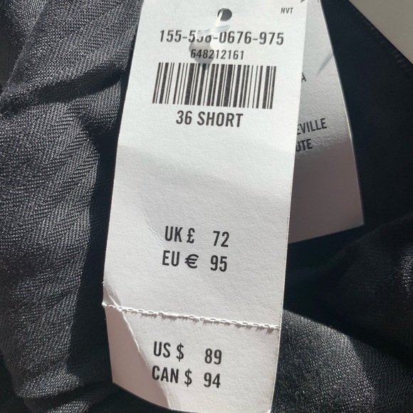 ABERCROMBIE & FITCH Curve Love Ankle Straight Ultra High Rise Denim Jeans NWT - Picture 7 of 8